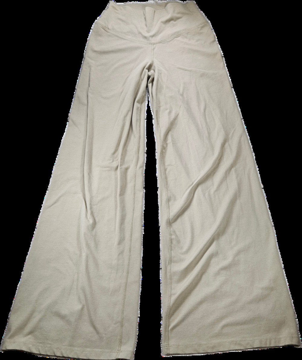 Old Navy Active Women's Tan S Tall Wide Leg High Rise Stretch Go-Dry Pants
